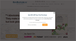 Desktop Screenshot of biorepublic.com